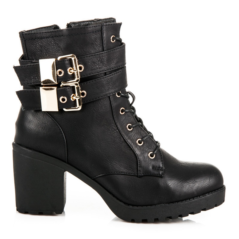 Udobne čizme s krznom crno