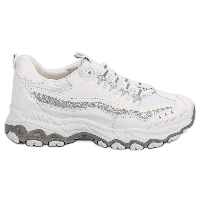 Tenisice sa sjajem bijela