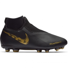 Nike Phantom Vsn Academy Df FG / MG Jr AO3287-077 nogometne cipele crna crna