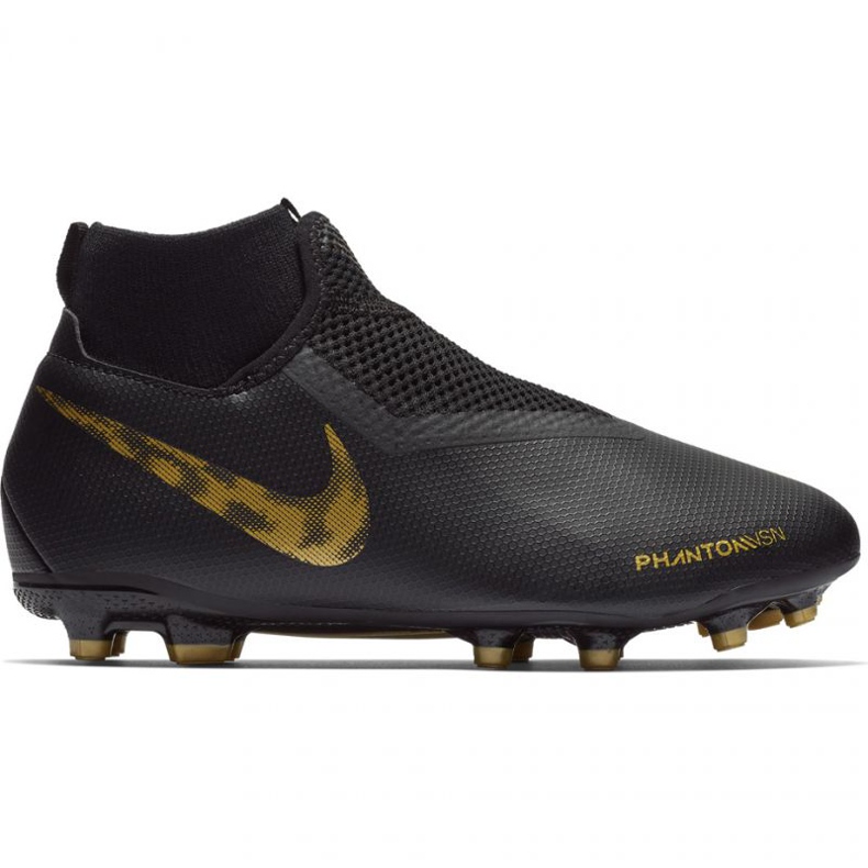 Nike Phantom Vsn Academy Df FG / MG Jr AO3287-077 nogometne cipele crno crno