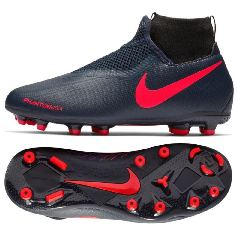 Nike Phantom Vsn Academy Df Fg Jr AO3287-440 plava mornarsko plava