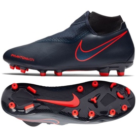 Nike Phantom Vsn Academy Df Fg M AO3258-440 nogometne cipele plava tamnoplava