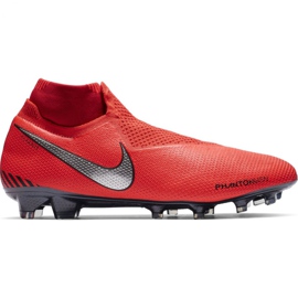 Nike Phantom Vsn Elite Df Fg M AO3262-600 nogometne cipele crvena crvena