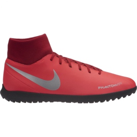 Nike Phantom Vsn Club Df Tf M AO3273-600 nogometne cipele višebojan crvena