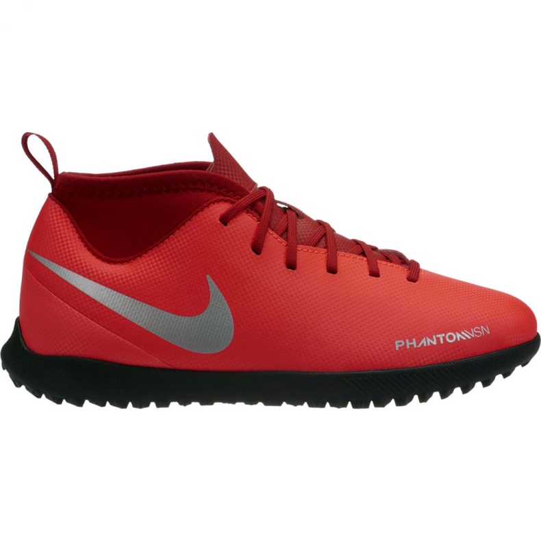 Nike Phantom Vsn Club Df Tf Jr AO3294-600 nogometne cipele raznobojna crvena
