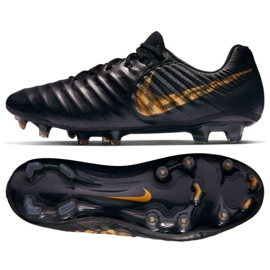 Nike Tiempo Legend 7 Elite Fg M AH7238-077 nogometne cipele crna crna