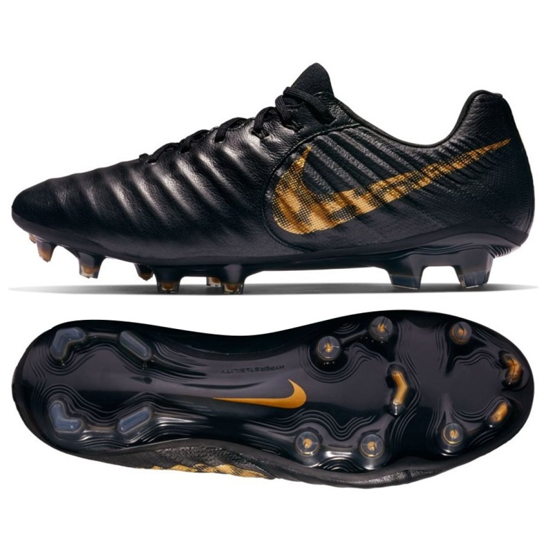 Nike Tiempo Legend 7 Elite Fg M AH7238-077 nogometne cipele crno crno