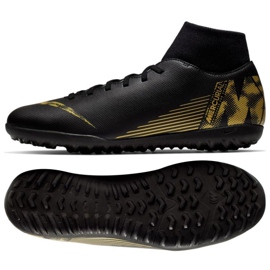 Nike Mercurial SuperflyX 6 Club Tf M AH7372-077 tenisice za nogomet crna crna