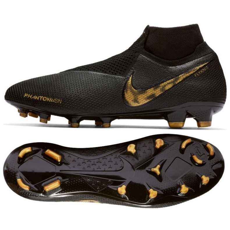 Nike Phantom Vsn Elite Df Fg M AO3262-077 kopačke crno crno