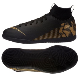 Unutarnje cipele Nike Mercurial SuperflyX 6 Club Ic Jr AH7346-077 crna crna