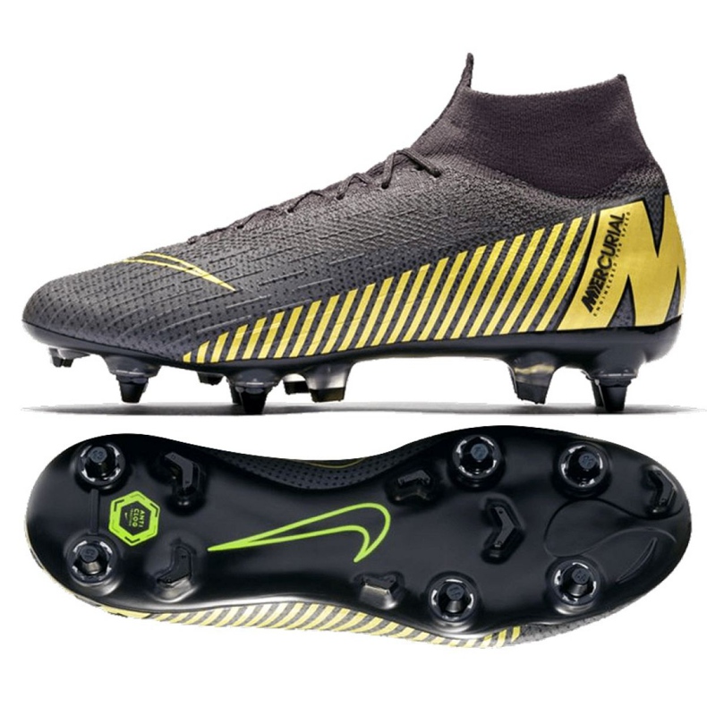 Nike tenisice za nogomet Mercurial Superfly 6 Elite SG-Pro Ac M AH7366-077 raznobojna crno
