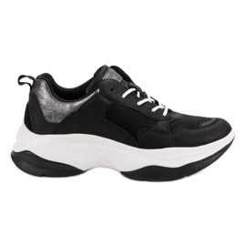 Kylie Modne crne tenisice crna