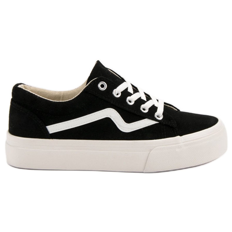 Kylie Modne crne tenisice crno