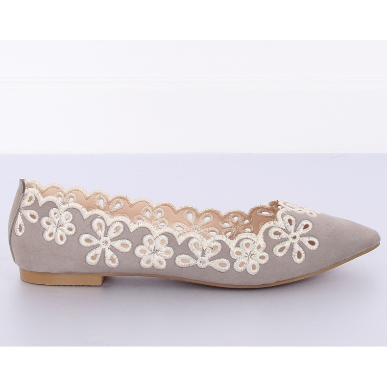 Otvorena siva LT99P Siva II-GAT balerinka