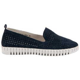 Filippo Lord of Leather Lord plava tamnoplava