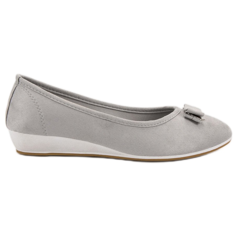 Vinceza Balerina s mašnom siva