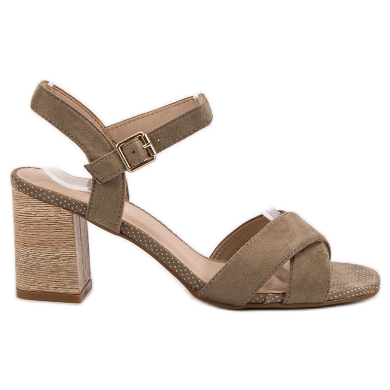 VINCEZA sandale smeđa