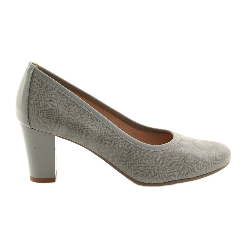 Arka Ark pumpa žene kože Fleksibilni potplat 5137 siva