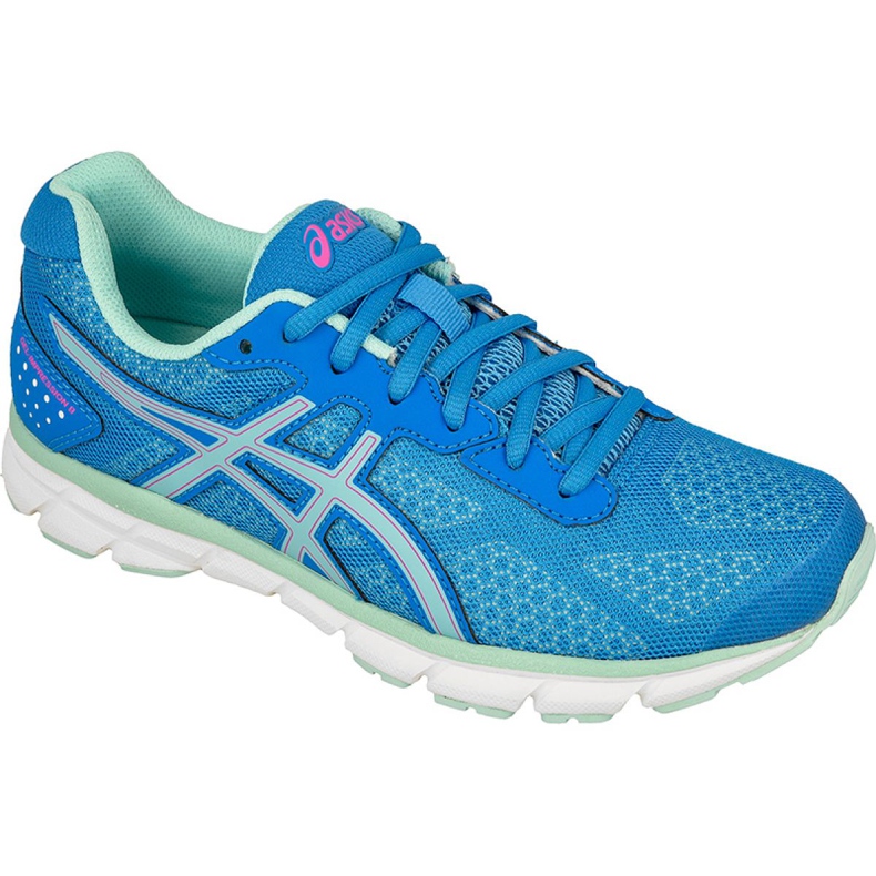 Patike za trčanje Asics Gel-Impression 9 W T6F6N-4367 plava zelena