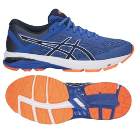Patike za trčanje Asics Gt 1000 6 M T7A4N-4549 tamnoplava