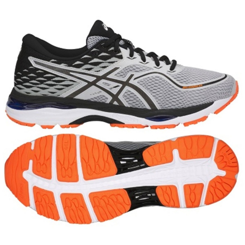 Asics Tenisice za trčanje Ascis Gel Cumulus 19 M T7B3N-9601 crno siva
