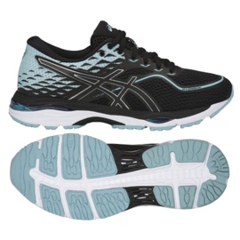 Asics Tenisice za trčanje Ascis Gel Cumulus 19 M T7B8N-9014 crna plava