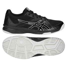 Asics Upcourt 3 M 1071A019-001 odbojkaške cipele višebojan crna