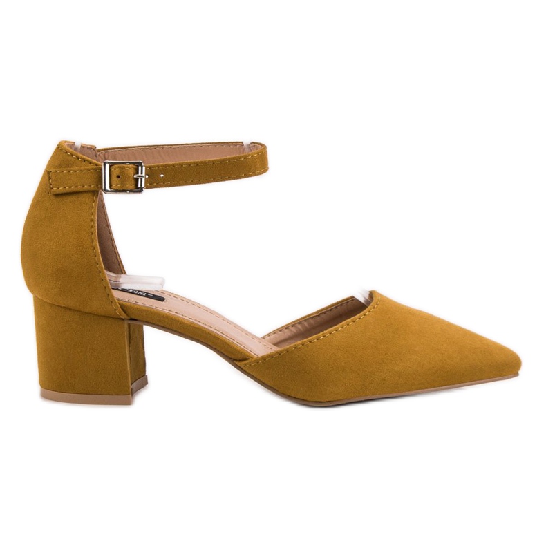 Senfne pumpe u špicama VICES žuta boja