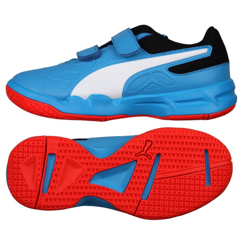 Unutarnje cipele Puma Tenaz V Jr Bleu Azur 104891 06 plava plava