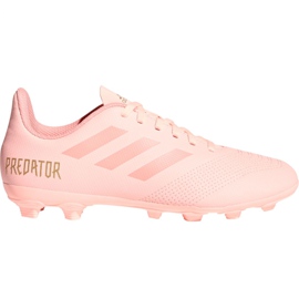 Adidas Predator 18.4 FxG Jr DB2322 kopačke višebojan ružičasta