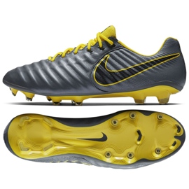 Nike Tiempo Legend 7 Elite Fg M AH7238-070 nogometne cipele siva siva