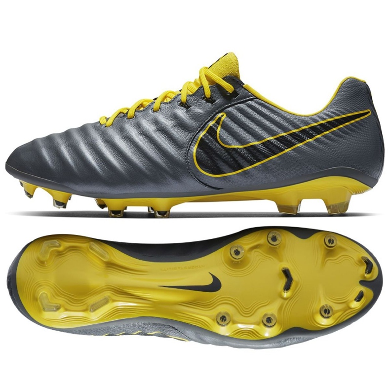Nike Tiempo Legend 7 Elite Fg M AH7238-070 nogometne cipele siva siva