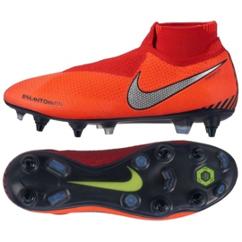 Nike Phantom Vsn Elite Df Sg Pro Ac M AO3264-600 nogometne cipele višebojan crvena