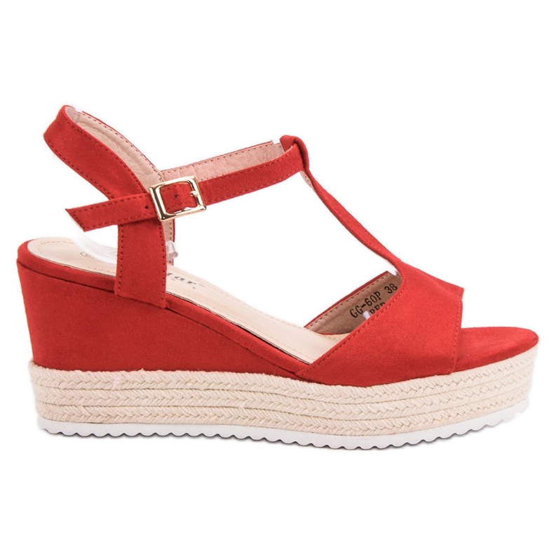 Seastar Espadrile crvene sandale crvena