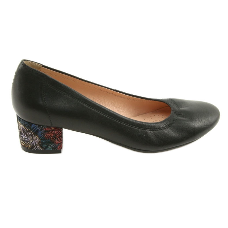Arka Ženske kožne pumpe crne 5627 crno