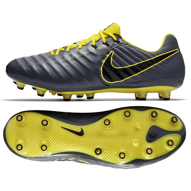 Nike Tiempo Legend 7 Elite Ag Pro M AH7423-070 nogometna cipela crno siva