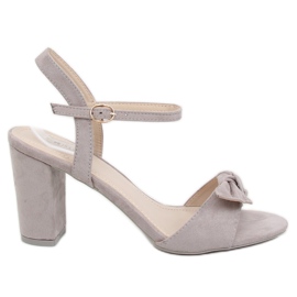 Sandale na sivom stupu GH1508 Siva