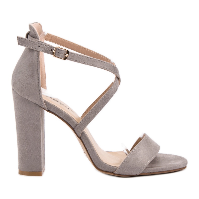 Seastar Elegantne sive sandale siva