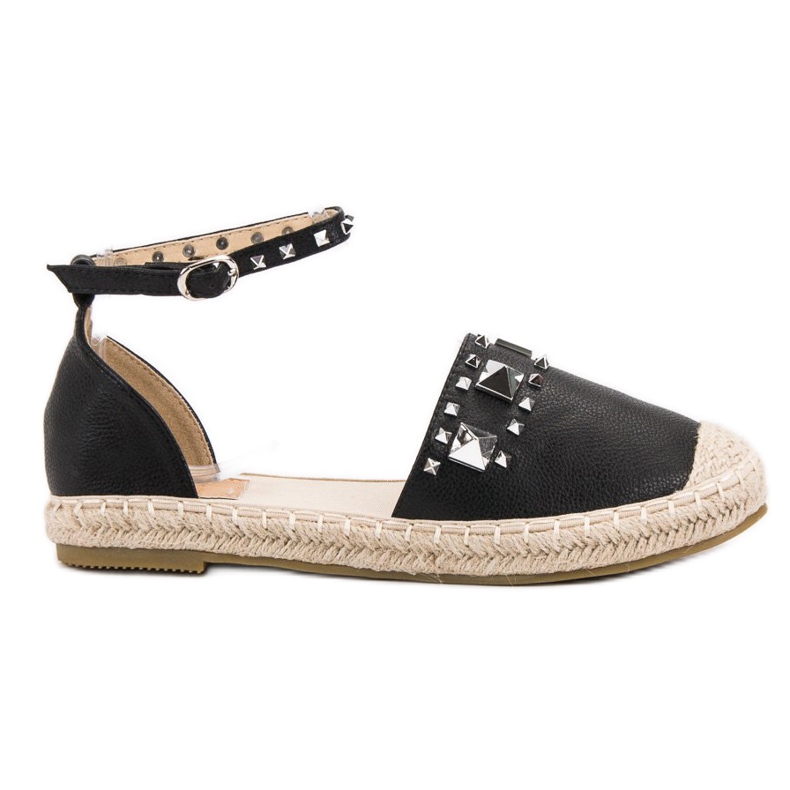 Bestelle Espadrile Black Rock crno