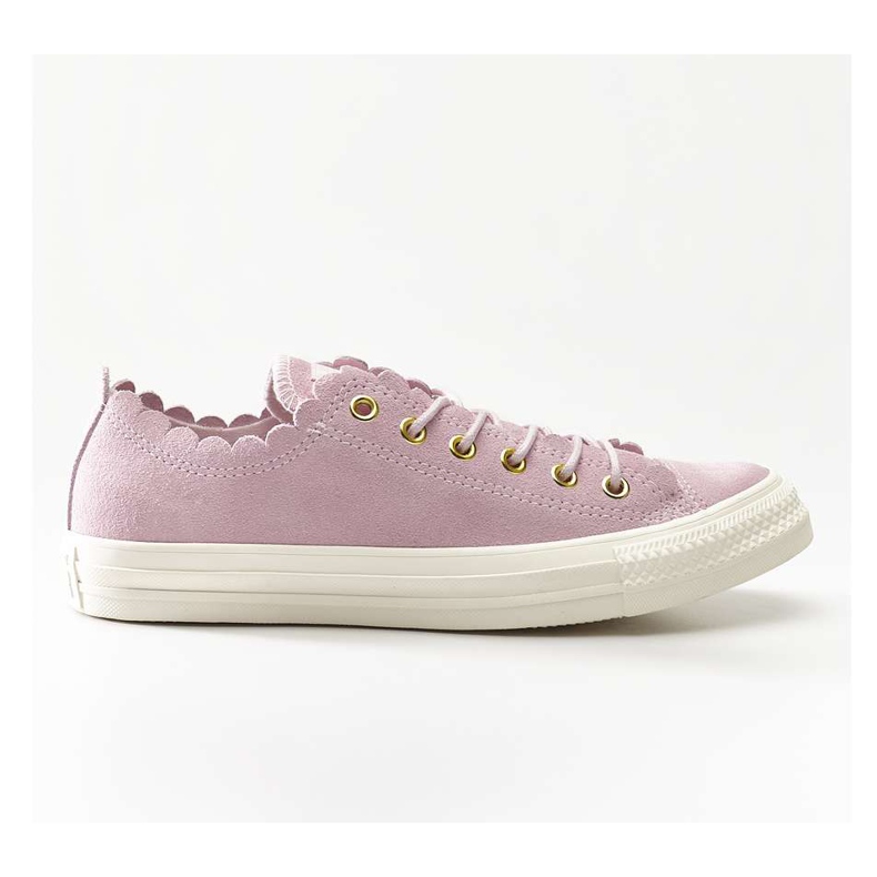 Converse Chuck Taylor All Star Scallop 416 Pink Foam Gold Egret ljubičasta ružičasta