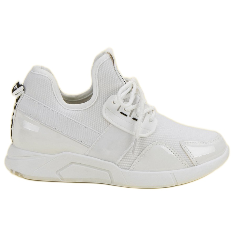 Bijele tenisice koje se klizaju bijela