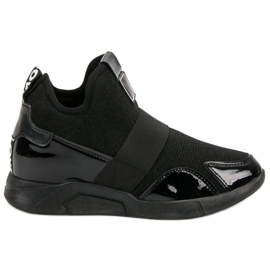 Tenisice na klin crna