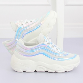 Bijele sportske cipele LA52P Bijele II-GAT bijela