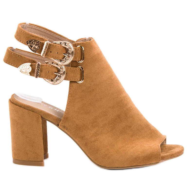 Erynn Elegantne sandale smeđa