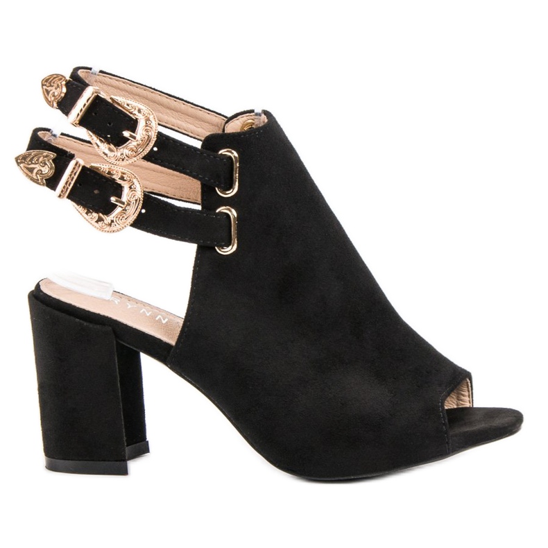 Erynn Elegantne sandale crno