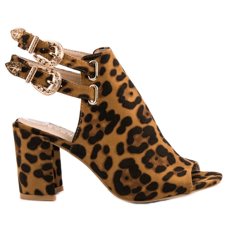 Erynn Elegantne sandale smeđa