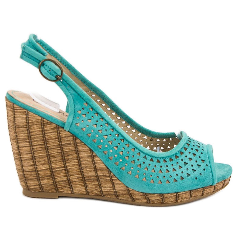 Corina Pumpe s otvorenim prstima zelena