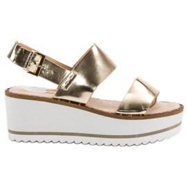 Corina Zlatne sandale na platformi zlatni