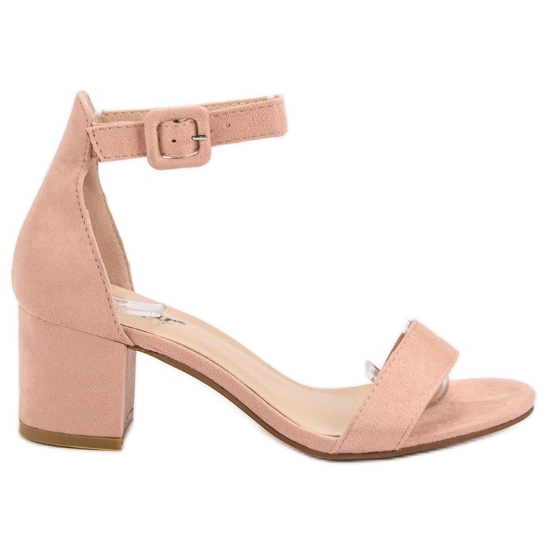 Seastar Sandale s visokim potpeticama u prahu ružičasta