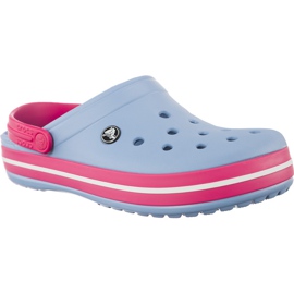 Crocs Crocband Chambray Blue Paradise Pink višebojan